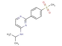 N-isopropyl-2-[4-(methylsulfonyl)phenyl]pyrimidin-4-amine