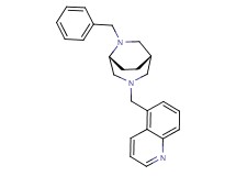 5-{[(1S*,5R*)-6-benzyl-3,6-diazabicyclo[3.2.2]non-3-yl]methyl}quinoline