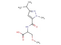 N-[(3-isopropyl-1-methyl-1H-pyrazol-5-yl)carbonyl]-O-methylserine