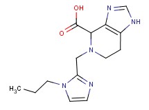 5-[(1-propyl-1H-imidazol-2-yl)methyl]-4,5,6,7-tetrahydro-1H-imidazo[4,5-c]pyridine-4-carboxylic acid