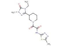 2-[3-(4-ethyl-1-methyl-5-oxo-4,5-dihydro-1H-1,2,4-triazol-3-yl)piperidin-1-yl]-N-(5-methyl-1,3,4-thiadiazol-2-yl)-2-oxoacetamide