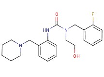 N-(2-fluorobenzyl)-N-(2-hydroxyethyl)-N'-[2-(piperidin-1-ylmethyl)phenyl]urea