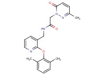 N-{[2-(2,6-dimethylphenoxy)pyridin-3-yl]methyl}-2-(3-methyl-6-oxopyridazin-1(6H)-yl)acetamide