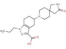 5-(3-oxo-2,8-diazaspiro[4.5]dec-8-yl)-1-propyl-4,5,6,7-tetrahydro-1H-indazole-3-carboxylic acid