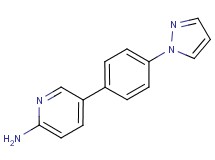5-[4-(1H-pyrazol-1-yl)phenyl]pyridin-2-amine