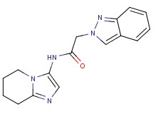 2-(2H-indazol-2-yl)-N-(5,6,7,8-tetrahydroimidazo[1,2-a]pyridin-3-yl)acetamide