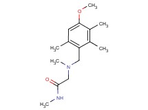 N~2~-(4-methoxy-2,3,6-trimethylbenzyl)-N~1~,N~2~-dimethylglycinamide