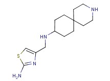 N-[(2-amino-1,3-thiazol-4-yl)methyl]-3-azaspiro[5.5]undecan-9-amine dihydrochloride