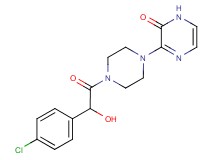 3-{4-[(4-chlorophenyl)(hydroxy)acetyl]piperazin-1-yl}pyrazin-2(1H)-one