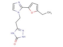 5-{2-[2-(5-ethyl-2-furyl)-1H-imidazol-1-yl]ethyl}-2,4-dihydro-3H-1,2,4-triazol-3-one