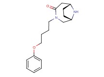 rel-(1S,6R)-3-(4-phenoxybutyl)-3,9-diazabicyclo[4.2.1]nonan-4-one hydrochloride