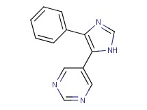 5-(4-phenyl-1H-imidazol-5-yl)pyrimidine