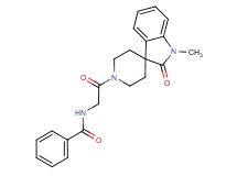 N-[2-(1-methyl-2-oxo-1,2-dihydro-1'H-spiro[indole-3,4'-piperidin]-1'-yl)-2-oxoethyl]benzamide