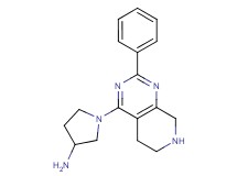 1-(2-phenyl-5,6,7,8-tetrahydropyrido[3,4-d]pyrimidin-4-yl)pyrrolidin-3-amine