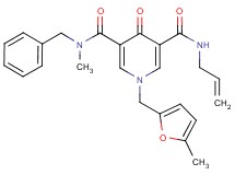 N'-allyl-N-benzyl-N-methyl-1-[(5-methyl-2-furyl)methyl]-4-oxo-1,4-dihydro-3,5-pyridinedicarboxamide