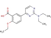 5-[2-(diethylamino)pyrimidin-4-yl]-2-ethoxybenzoic acid