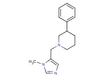 1-[(1-methyl-1H-imidazol-5-yl)methyl]-3-phenylpiperidine