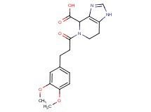 5-[3-(3,4-dimethoxyphenyl)propanoyl]-4,5,6,7-tetrahydro-1H-imidazo[4,5-c]pyridine-4-carboxylic acid