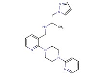 1-(1H-pyrazol-1-yl)-N-{[2-(4-pyridin-2-ylpiperazin-1-yl)pyridin-3-yl]methyl}propan-2-amine