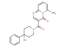 3-[(4-hydroxy-4-phenylpiperidin-1-yl)carbonyl]-6-methyl-4H-pyrido[1,2-a]pyrimidin-4-one