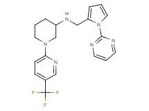 N-{[1-(2-pyrimidinyl)-1H-pyrrol-2-yl]methyl}-1-[5-(trifluoromethyl)-2-pyridinyl]-3-piperidinamine