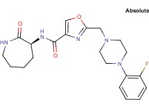 2-{[4-(2-fluorophenyl)-1-piperazinyl]methyl}-N-[(3S)-2-oxo-3-azepanyl]-1,3-oxazole-4-carboxamide