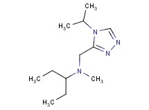 (1-ethylpropyl)[(4-isopropyl-4H-1,2,4-triazol-3-yl)methyl]methylamine