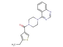 4-{4-[(5-ethyl-3-thienyl)carbonyl]-1-piperazinyl}quinazoline