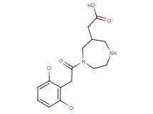 {1-[(2,6-dichlorophenyl)acetyl]-1,4-diazepan-6-yl}acetic acid