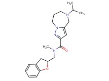 N-(2,3-dihydro-1-benzofuran-2-ylmethyl)-5-isopropyl-N-methyl-5,6,7,8-tetrahydro-4H-pyrazolo[1,5-a][1,4]diazepine-2-carboxamide