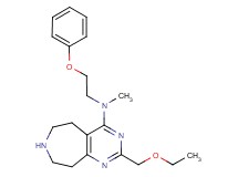 2-(ethoxymethyl)-N-methyl-N-(2-phenoxyethyl)-6,7,8,9-tetrahydro-5H-pyrimido[4,5-d]azepin-4-amine dihydrochloride