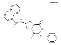 N-[(3R,7S,8aS)-3-benzyl-1,4-dioxooctahydropyrrolo[1,2-a]pyrazin-7-yl]-1-naphthamide