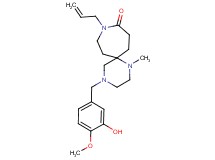 9-allyl-4-(3-hydroxy-4-methoxybenzyl)-1-methyl-1,4,9-triazaspiro[5.6]dodecan-10-one