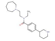 N-(2-azepan-1-ylethyl)-N-ethyl-4-piperidin-3-ylbenzamide