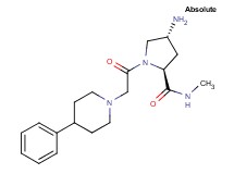 (2S,4R)-4-amino-N-methyl-1-[(4-phenylpiperidin-1-yl)acetyl]pyrrolidine-2-carboxamide