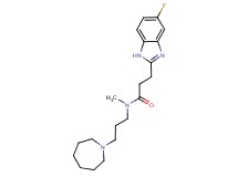 N-(3-azepan-1-ylpropyl)-3-(5-fluoro-1H-benzimidazol-2-yl)-N-methylpropanamide