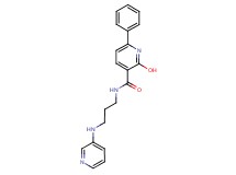 2-hydroxy-6-phenyl-N-[3-(3-pyridinylamino)propyl]nicotinamide