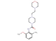 N-(2-methoxy-6-methylphenyl)-4-(2-morpholin-4-ylethyl)piperazine-1-carboxamide