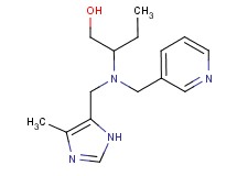 2-[[(4-methyl-1H-imidazol-5-yl)methyl](pyridin-3-ylmethyl)amino]butan-1-ol