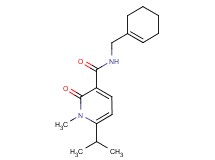 N-(cyclohex-1-en-1-ylmethyl)-6-isopropyl-1-methyl-2-oxo-1,2-dihydropyridine-3-carboxamide
