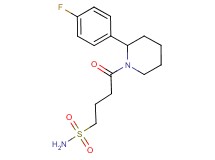 4-[2-(4-fluorophenyl)-1-piperidinyl]-4-oxo-1-butanesulfonamide