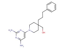 [1-(2,6-diaminopyrimidin-4-yl)-4-(3-phenylpropyl)piperidin-4-yl]methanol