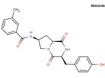N-[(3S,7S,8aS)-3-(4-hydroxybenzyl)-1,4-dioxooctahydropyrrolo[1,2-a]pyrazin-7-yl]-3-methylbenzamide