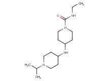 N-ethyl-4-[(1-isopropylpiperidin-4-yl)amino]piperidine-1-carboxamide