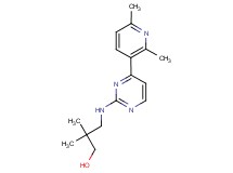3-{[4-(2,6-dimethylpyridin-3-yl)pyrimidin-2-yl]amino}-2,2-dimethylpropan-1-ol