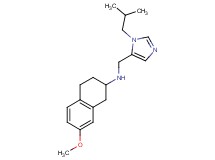 N-[(1-isobutyl-1H-imidazol-5-yl)methyl]-7-methoxy-1,2,3,4-tetrahydronaphthalen-2-amine
