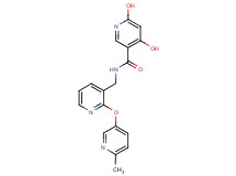 4,6-dihydroxy-N-({2-[(6-methylpyridin-3-yl)oxy]pyridin-3-yl}methyl)nicotinamide