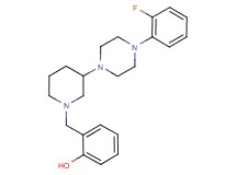 2-({3-[4-(2-fluorophenyl)-1-piperazinyl]-1-piperidinyl}methyl)phenol