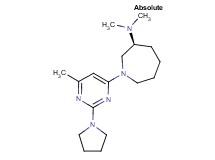 (3S)-N,N-dimethyl-1-(6-methyl-2-pyrrolidin-1-ylpyrimidin-4-yl)azepan-3-amine