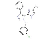 3'-(3-chlorobenzyl)-4-methyl-5'-phenyl-1H,3'H-2,4'-biimidazole